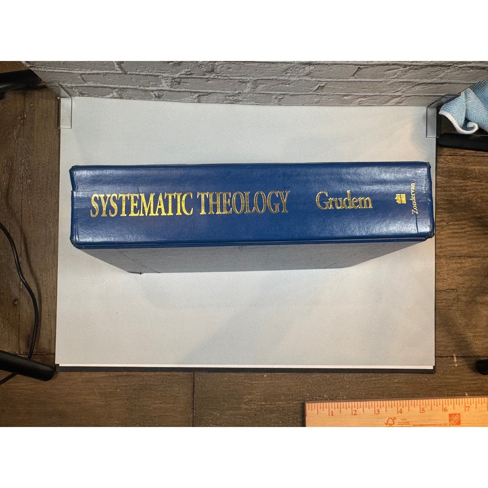 Zondervan Systematic Theology Wayne Grudem Hardcover Blue Biblical Doctrine Book
